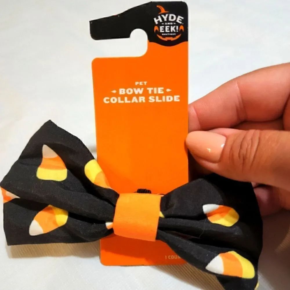 Halloween Pet Bow Tie Collar Slide